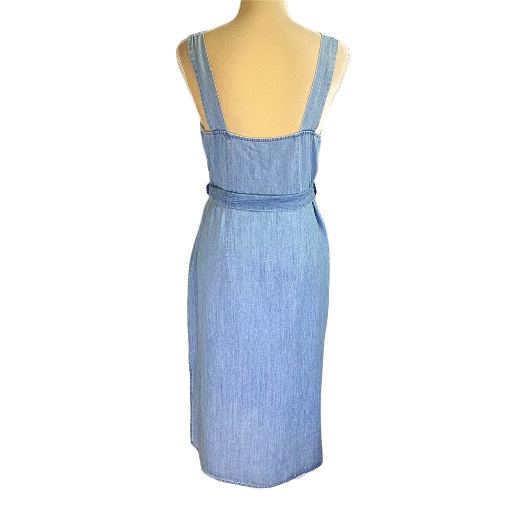 Rails Clement Chambray Linen Tencel Midi Dress - Picture 3 of 10